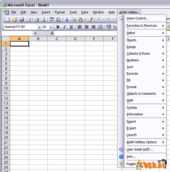 ASAP Utilities 4.2.9