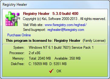 Registry Healer