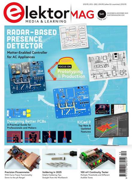 Elektor Mag Elektorlabs Elektor Electronics №11-12 №541 November-December 2025
