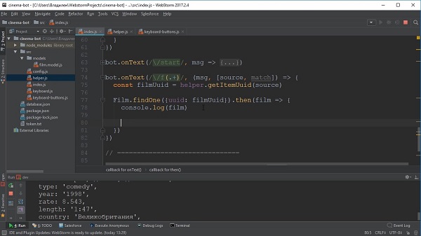 Телеграм-бот мастер3