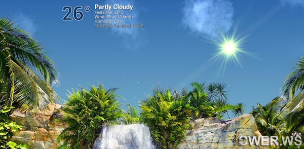 True Weather Waterfalls