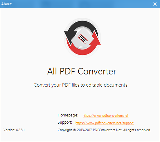 All PDF Converter Pro