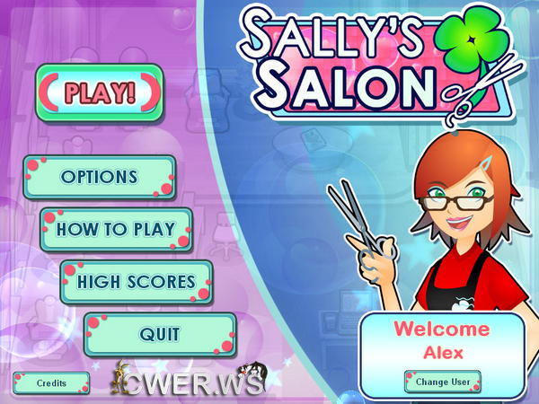 скриншот игры Sally's Salon