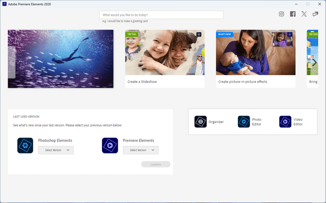 Adobe Premiere Elements 2026