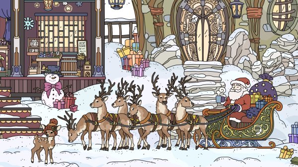 Hidden Cats 8: Happy New Year