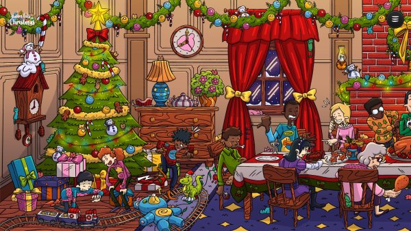 Hidden Cats in Christmas